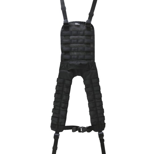 MOLLE Belt Battle Yoke (Harness) (BK), Running a belt rig can be quite freeing, however it is not without its problems - belts can move around, and in addition, gravity is a cruel mistress
